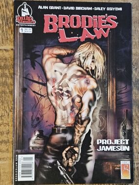 Brodie's Law #1 2004 Studio G High Grade Comic Book Raw 5-7 C14